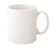 White Round Mug 12oz